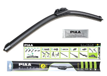 Бескаркасный стеклоочиститель PIAA серия Si-Tech (silicone) 430 мм купить за 2340 ₽